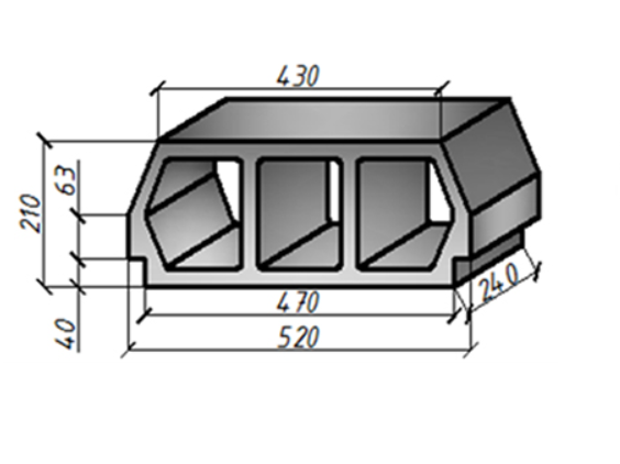 Блок классик перекрытия Терива